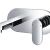 Smart wall mount basin mixer