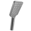 Square 3 function handshower Gun metal