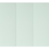 Mirror cabinet 900mm x120mm Glass Shelves