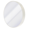 Kzoao 900mm Round Mirror Cabinet Satin White