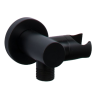 Adjustable hand shwr holder & elbow black MALE