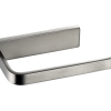 Cubic Toilet Roll Holder Brushed Nickel