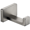 Cubic Robe Hook Brushed Nickel