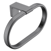 Abode Towel Ring Gun Metal