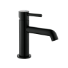 Carbon Slim Standard Basin Mixer Satin Black (120mm reach)