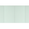 Kzoao 1600mm Mirror Cabinet Gloss White