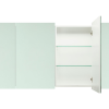 Kzoao 1600mm Mirror Cabinet Gloss White
