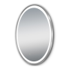 Cadre 850mm LED Mirror with Demister Brushed Stainless