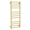 Towel rail electric round 1200x500mm Brushed Gold