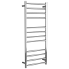 Towel rail electric round 1200x500mm Chrome
