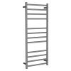 Towel rail electric round 1200x500mm Gun Metal