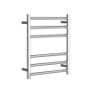 Towel rail electric round 600x500mm Chrome