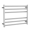 Towel rail electric round 600x850mm Chrome