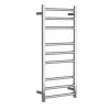 Towel rail electric round 900x400mm Chrome