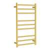 Towel rail electric round 900x500mm Brushed Gold
