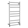 Towel rail electric round 900x500mm Chrome