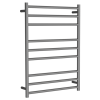 Towel rail electric round 900x650mm Gun Metal