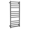 Towel rail electric square 1200x500mm Gun Metal