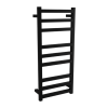 Towel rail electric square 900x400mm Satin black