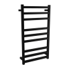 Towel rail electric square 900x500mm Satin black