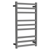 Towel rail electric square 900x500mm Gun Metal