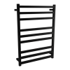 Towel rail electric square 900x650mm Satin black
