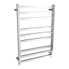 Towel rail electric square 900x650mm Chrome