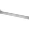 Towel Rail Single Bar Round 12V 650mm Brushed Stainless