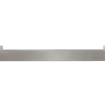 Towel Rail Single Bar Square 12V 500mm Brushed Stainless