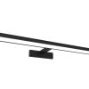 Stark extended 800 mirror wall light - Black