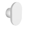 iStone Oval Robe Hook Matte White