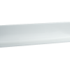 Flippable 600mm shelf glossy white