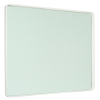 Square mirror 900x1000x50mm Gloss White