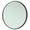 Round mirror 1100mm matte black