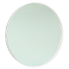 Round mirror 1100mm matte White