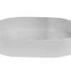 Oval basin 580x380x110mm white