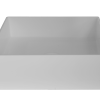 Square basin 380x380x110 white