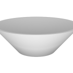 iStone Caesar Basin 400mm Matte White
