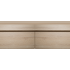 Cabinet 1200mm dbl drawer Beech