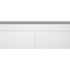 Cabinet 1600mm dbl drawer White