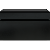 Cabinet 600mm sgl drawer Black