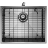 Aspen PVD 500mm Single Kitchen Sink Gun Metal