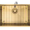 Aspen PVD 600mm Single Kitchen Sink Brushed Brass