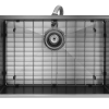 Aspen PVD 600mm Single Kitchen Sink Gun Metal