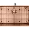 Aspen PVD 700mm Single Kitchen Sink Brushed Copper