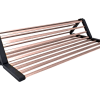 Aspen Roll-Up Hot Mat 480x480mm Brushed Copper