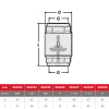 Airaga Check Valve 25f x 25f