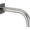 Loft Wall Mounted Short Bath Spout Chrome