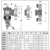 Caleffi 25mm Magnetic Filter