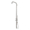 Pacific Outdoor Shower Tower Brushed Stainless